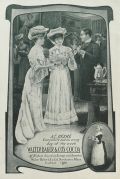 1905 Baker's Cocoa Ad ~ Victorian Women