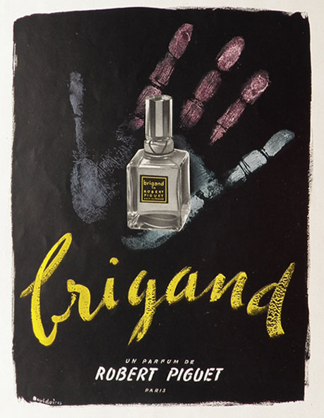 1948 Robert Piguet Brigand Perfume Ad