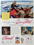 1943 Camel Cigarettes Ad ~ USAF Civil Air Patrol