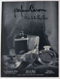 1926 Caron Perfume Ad ~ Narcisse Noir, Nuit de Noel, L'Infini