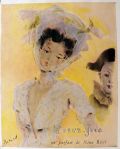 1948 French Nina Ricci Coeur-Joie Perfume Ad ~ Berard