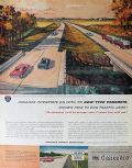 1960 Portland Cement Ad ~ Interstate 65, Indiana