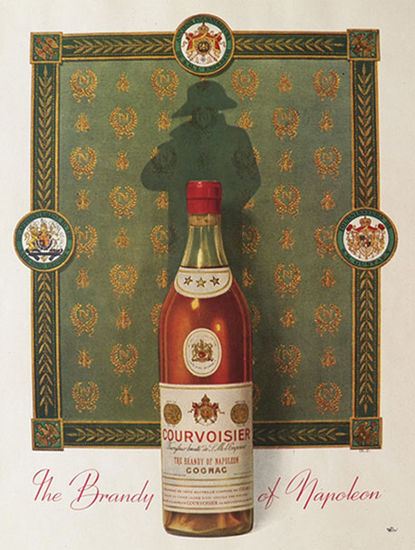 1948 Vintage Courvoisier Cognac Ad