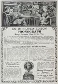 1905 Edison Phonograph Ad ~ Improved