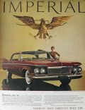 1961 Chrysler Imperial Crown Ad ~ Carefully Built