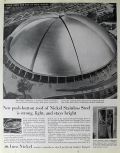 1960 Inco Nickel Ad ~ Mellon Arena To Be Built