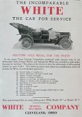 1906 White Automobile Ad ~ Town Carriage