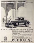 1928 Peerless Six-91 Motor Car Ad ~ If You Seek Distinction