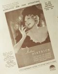 1933 Marlene Dietrich Movie Ad ~ Song of Songs