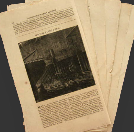 1872 New York Harbor Police Article