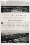 Mormon Colonists in Chihuahua Mexico ~ 1910 Magazine Article