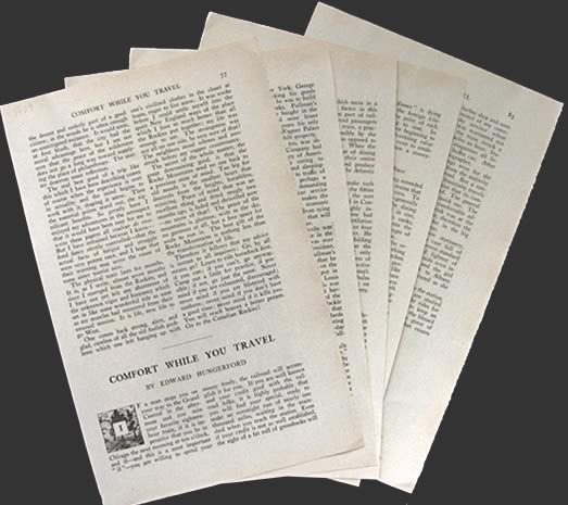 Railroad Travel, Traveling by Train in 1909 ~ Article & Photos