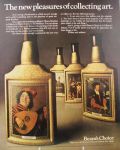 1967 Jim Beam Decanter Ad ~ Famous Artists