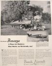 1946 Beechcraft Bonanza Photo Ad