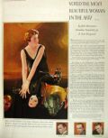 1929 Woodbury Soap Ad ~ W.T. Benda Masks