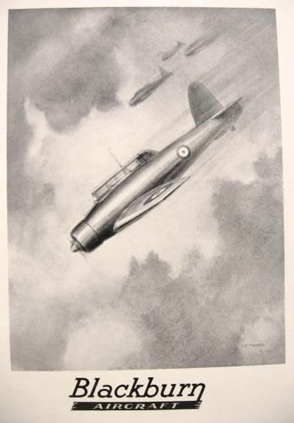 1937 Blackburn Aircraft Dive Bomber Ad