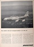 1956 Boeing Ad ~ KC-135 Transport Tanker Photo