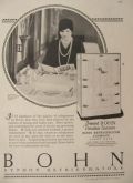 1928 Bohn Refrigerator Ad ~ Great Northern Dining Car