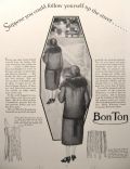 1926 Bonton Corset & Girdle Ad ~ See Yourself From Behind