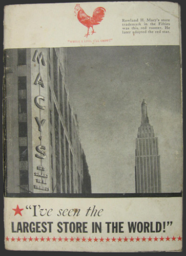 1939 Vintage Macy's Advertising Booklet ~ Facts About Macy's, with ...
