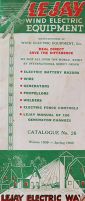 1939 Lejay Wind Equipment Brochure Catalog