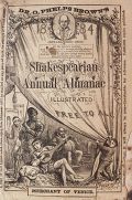 1884 Dr. Phelps Brown's Medicine ~ Shakespeare Alamanac ~ Utica, NY