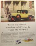 1929 Buick Photo Ad ~ More Comfortable