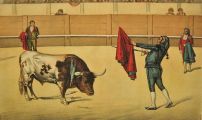 La Lidia Antique Bullfighting Print