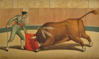 La Lidia Antique Bullfighting Print