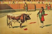 La Lidia Antique Bullfighting Print