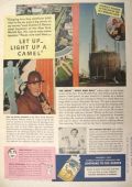1939 Camel Cigarettes Ad ~ NY World's Fair Steel Inspector