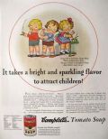 1935 Campbell's Soup Ad ~ Adorable Campbell's Kids