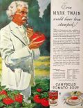 1934 Campbell's Soup Ad ~ Mark Twain