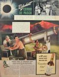 1940 Canadian Club Ad ~ Cerro de Pasco, Peru ~ Total Eclipse Photo