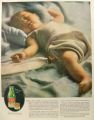 1927 Carnation Milk Ad ~ Gorgeous Sleeping Baby