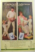 1918 Carter's Underwear Ad ~ For the Family