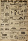 1934 Vintage Candy Bar Ad ~ Assorted Candy Bars