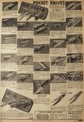 1934 Vintage Pocket Knife Knives, Kitchen Tools Ad