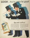 1931 Chesterfield Cigarettes Ad ~ Fred & Adele Astaire