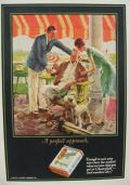 1927 Chesterfield Cigarettes Ad ~ Golfing