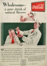 1929 Coca Cola Ad ~ Wholesome & Pure