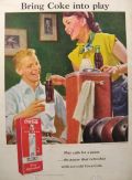 1951 Coca Cola Ad ~ Bowling
