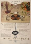 1929 Community Plate Ad ~ Grosvenor Design