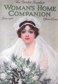 1916 Woman's Home Companion Cover ~ Beautiful Bride