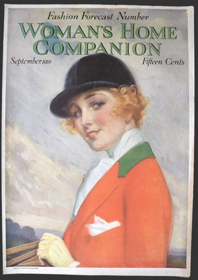 1916 Woman's Home Companion Cover ~ Lady Equestrian