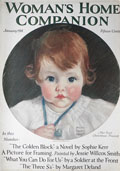 1918 Woman's Home Companion Cover ~ Maud Tousey Fangel Baby
