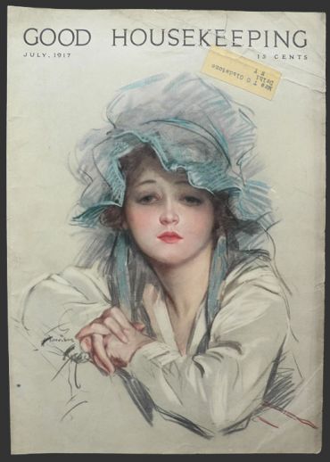 1917 Good Housekeeping Cover ~ Harrison Fisher