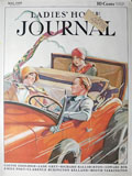 1929 Ladies Home Journal Cover ~ Unhappy Car Ride
