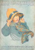 1924 Good Housekeeping Cover ~ Jessie Willcox Smith ~ Windy Day Child