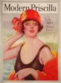 1923 Modern Priscilla Cover ~ Woman in Swimsuit